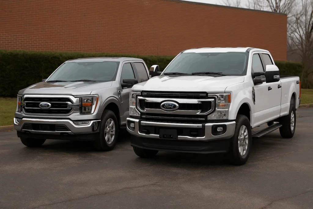 Ford F150 vs F250